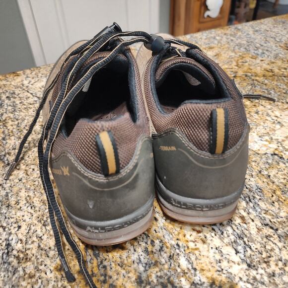 Allrounder Brown Hiking Shoes Size 11.5 EUR 46 ID 13534K0308 main image 4